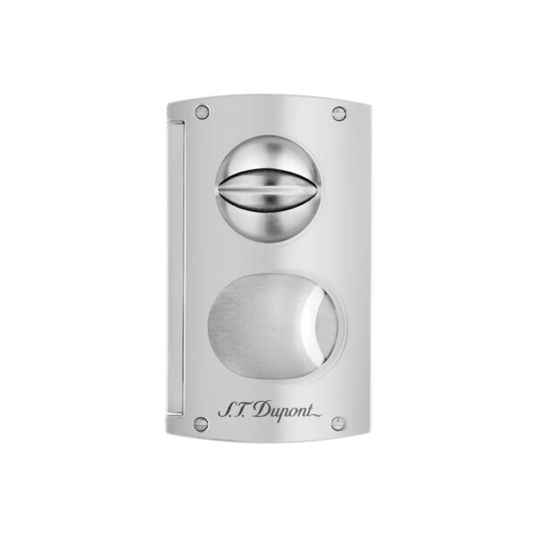 Coupe-cigare double lame S.T. Dupont – Finition chrome