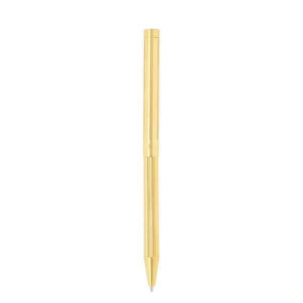 Stylo Bille or et rouge