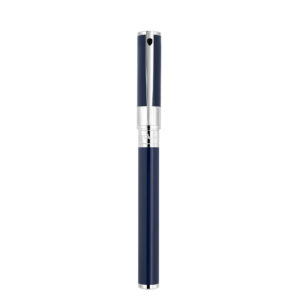 Stylo Roller ST Dupont Initial – Bleu marine & chrome