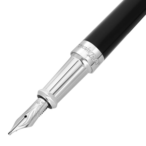 Stylo plume S.T. Dupont – Liberté Laque noire & finition palladium