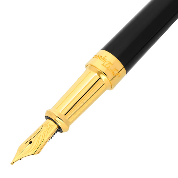 Stylo plume S.T. Dupont – Liberté Duo Laque noire & finition dorée