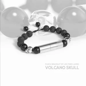 Punch Bracelet Les Fines Lames – Volcano Skull