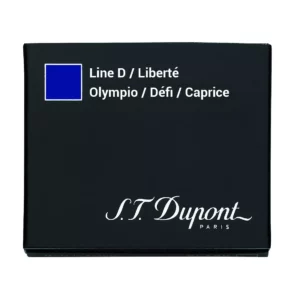Cartouches d’encre S.T. Dupont – Bleu Royal (boîte de 6x10)