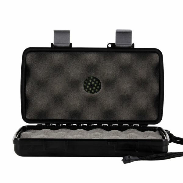 Humidor de voyage Xikar – Noir, 5 cigares – Image 2