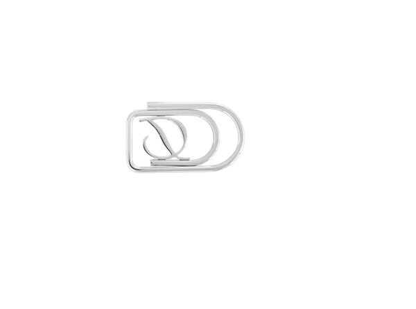 Pince à billets S.T. Dupont argentée – Logo D en palladium – Image 2