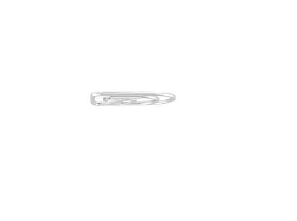 Pince à billets S.T. Dupont argentée – Logo D en palladium – Image 3