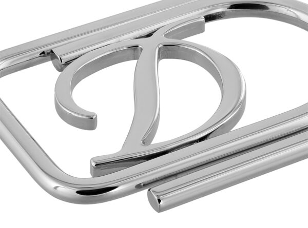 Pince à billets S.T. Dupont argentée – Logo D en palladium – Image 4