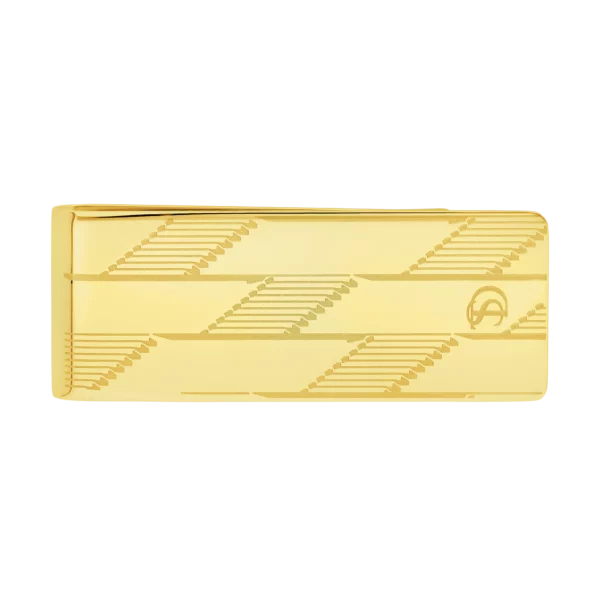 Pince à billets S.T. Dupont Monogram 1872 dorée – Image 2