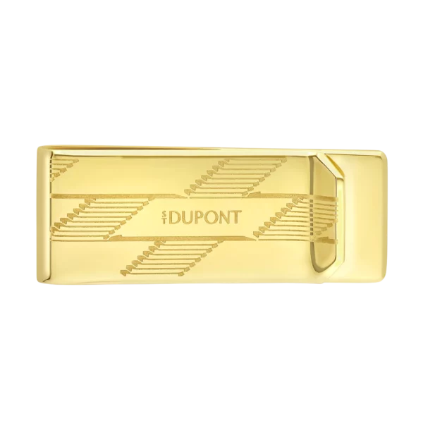 Pince à billets S.T. Dupont Monogram 1872 dorée