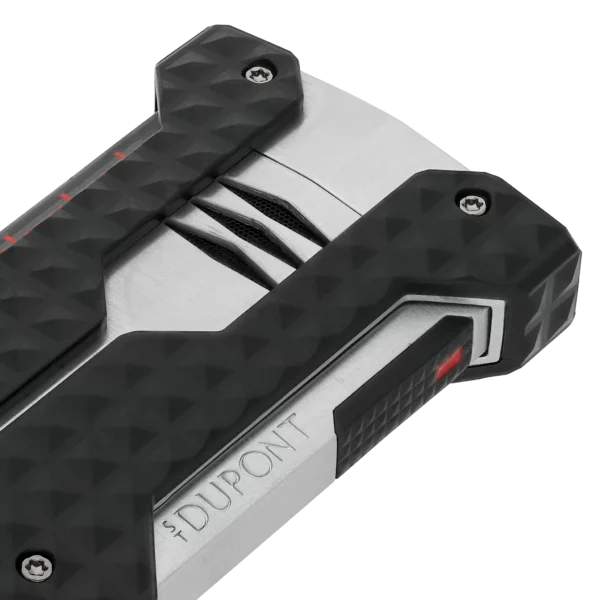 Briquet S.T. Dupont Windproof Argenté – Image 2