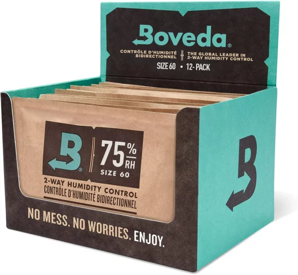 Boveda – Packs de régulation d’humidité pour cigares (x12) – Image 3