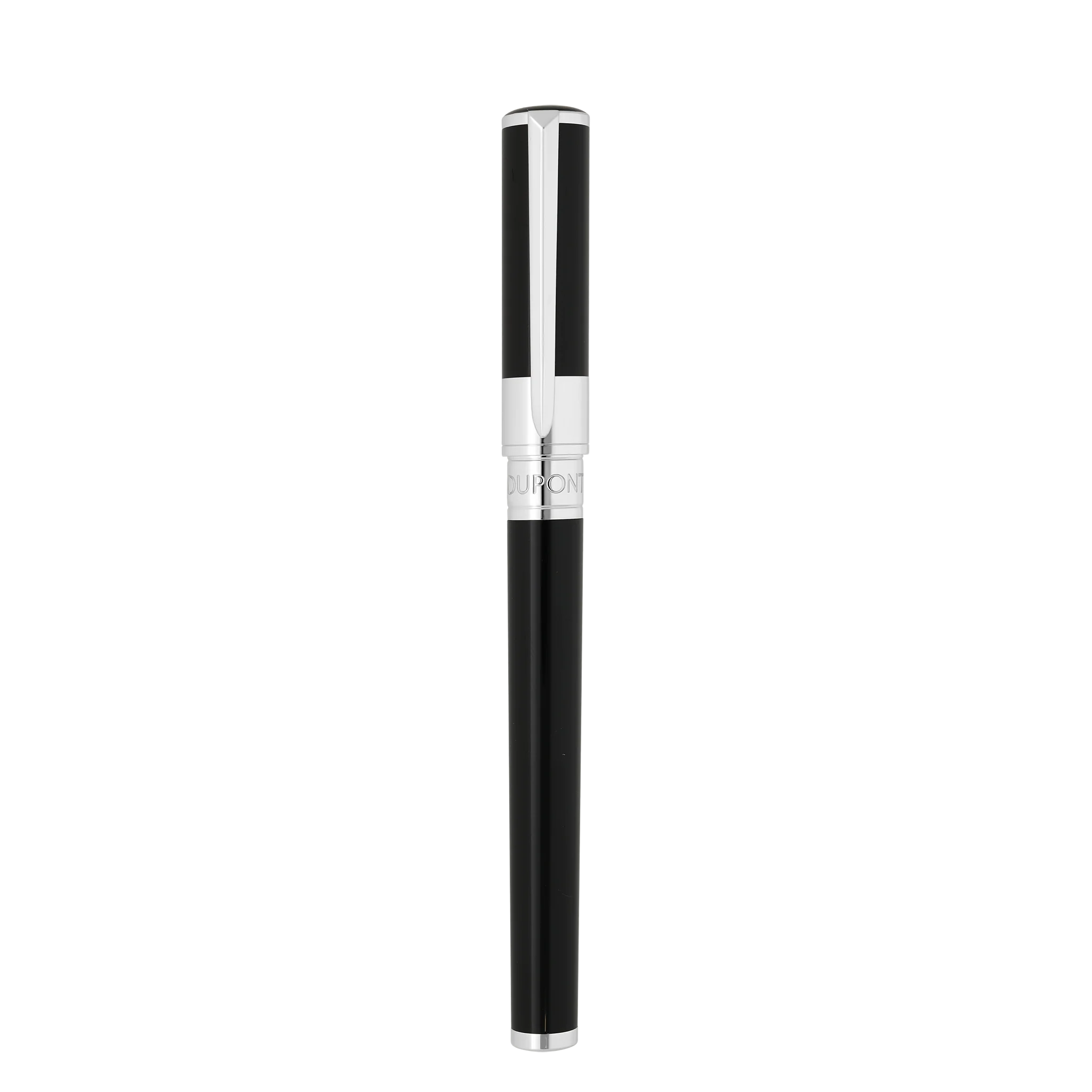 S.T. Dupont Initial – Stylo Plume Noir & Chrome