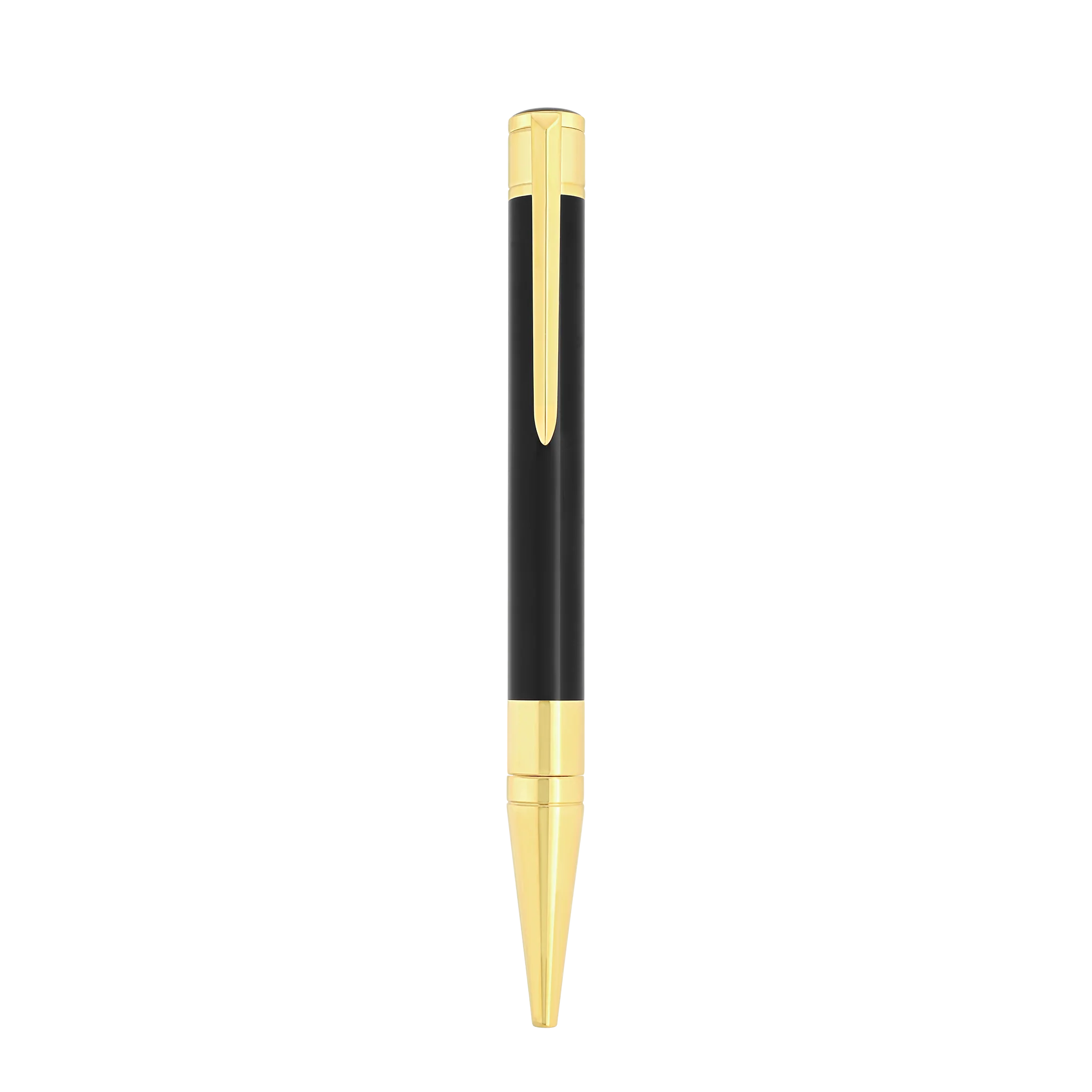 S.T. Dupont Initial – Stylo Bille Noir & Doré