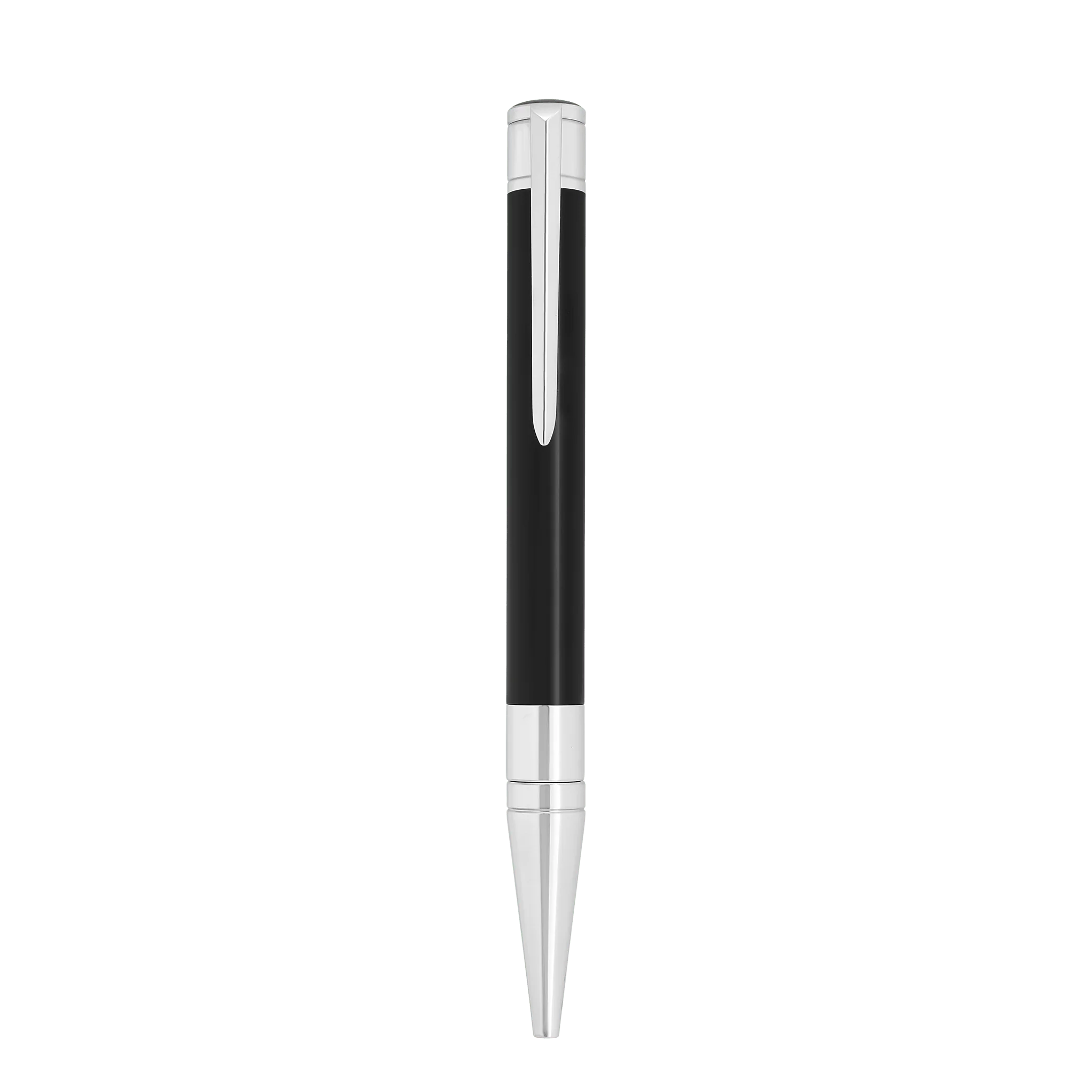 Stylo Bille S.T. Dupont Initial — Laque Noire & Finitions Chrome – Image 3