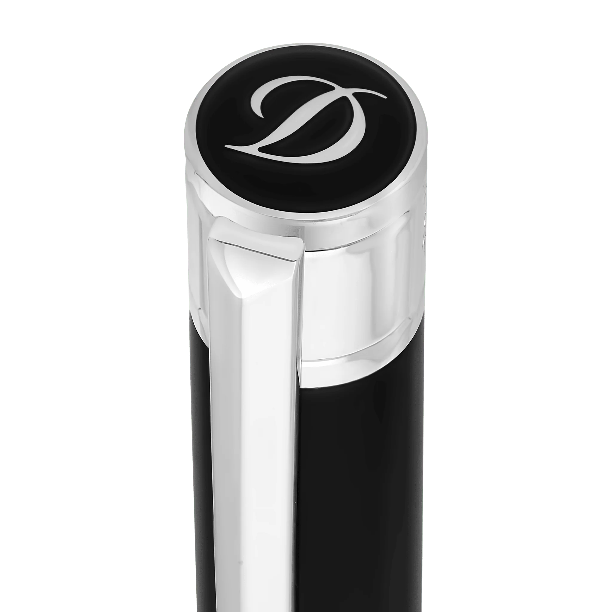 Stylo Bille S.T. Dupont Initial — Laque Noire & Finitions Chrome – Image 4